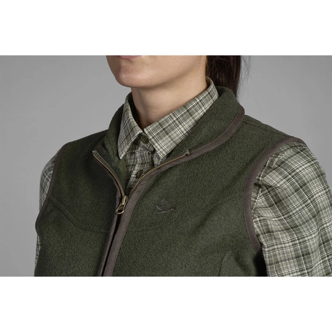 Woodcock Ladies Fleece Waistcoat - Classic Green by Seeland