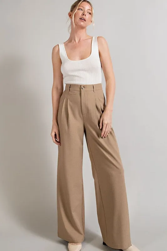 Work & Play Straight Leg Pants // 4 COLORS