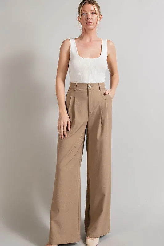 Work & Play Straight Leg Pants // 4 COLORS